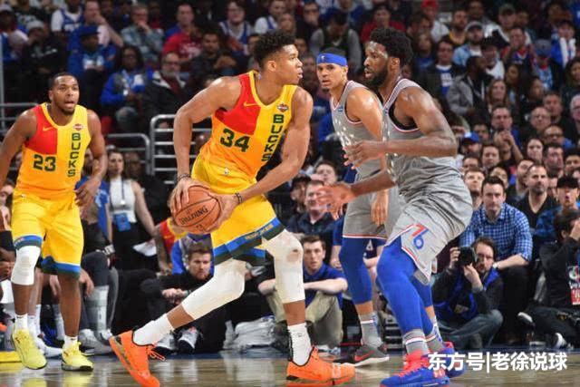  雄鹿击败76人，字母哥篮板历史前十  